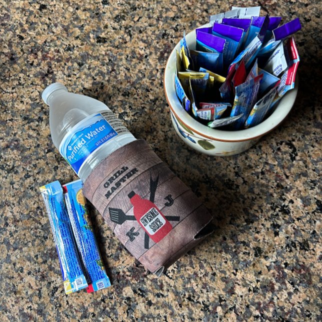 Rafraîchisseur Pour Canette Superbe Sauce Grange Bois Personnalisé (Créateur téléchargé)