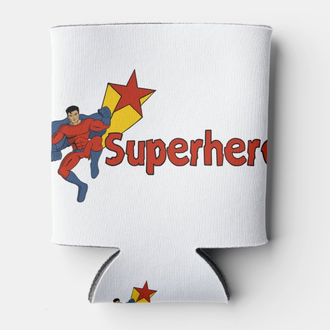 Rafraîchisseur Pour Canette Superhero (Devant)