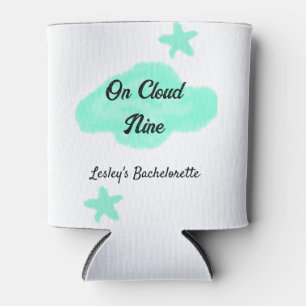 Rafraîchisseur Pour Canette Sur un nuage neuf nuages pastel vert étoile enterr