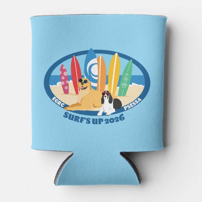 Rafraîchisseur Pour Canette Surfs Up 2026 Can Coozie (Devant)