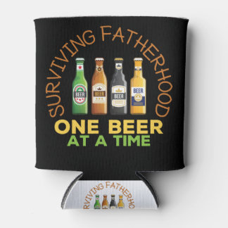 Rafraîchisseur Pour Canette Surviving Fatherhood One Beer At A Time Gift