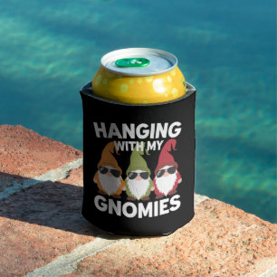 Rafraîchisseur Pour Canette Suspendu avec mes gnomes drôle de gnome de jardin