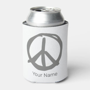 Rafraîchisseur Pour Canette SYMBOLE DE LA PAIX SYMBOLE Vintage POUR Hippie Pac