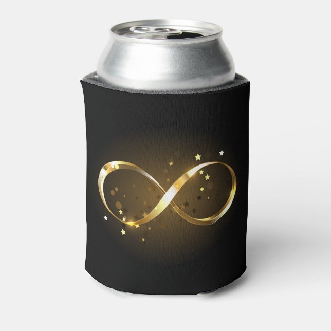 Rafraîchisseur Pour Canette Symbole d'infini doré (Can Dos)