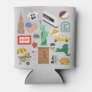 Rafraîchisseur Pour Canette Symboles de New York City