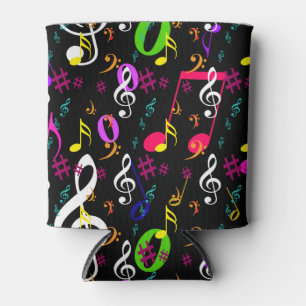 Rafraîchisseur Pour Canette Symboles musicaux Design Motif