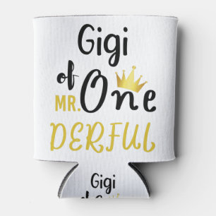 Rafraîchisseur Pour Canette T-Shirt de 1er anniversaire drôle de Gigi de MR On