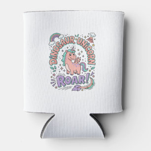 Rafraîchisseur Pour Canette T-Shirt Licorne Dinosaure Licorne Rugissement Styl