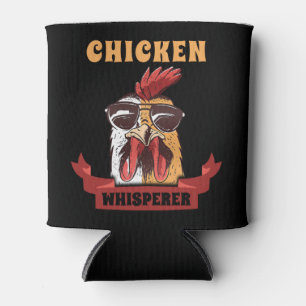 Rafraîchisseur Pour Canette T-shirt Whisperer de poulet Funny Chicken Lover Fa