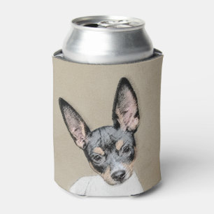 Rafraîchisseur Pour Canette Tableau Rat Terrier - Cute Original Chien Art