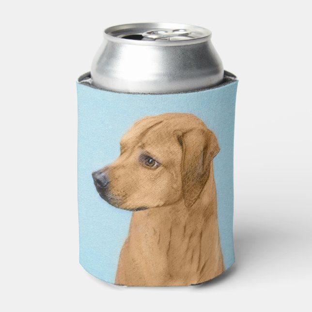 Rafraîchisseur Pour Canette Tableau Rhodesian Ridgeback - Art Chien original (Can devant)
