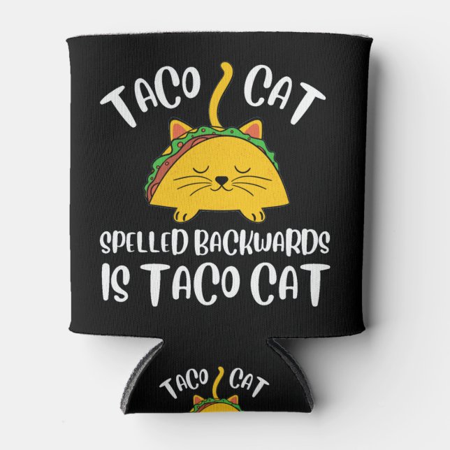 Rafraîchisseur Pour Canette Taco Cat (Devant)