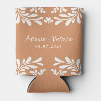 Rafraîchisseur Pour Canette Talavera Fête de Mariage Mexicain Barro Cadeaux de