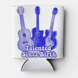 Rafraîchisseur Pour Canette Talented since birth. vintage blue guitars
