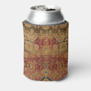 Rafraîchisseur Pour Canette Tapis persan asiatique Kashan en or rouge