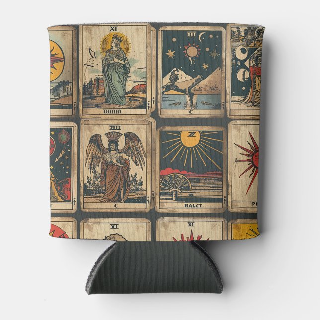 Rafraîchisseur Pour Canette Tarot vintage (Devant)