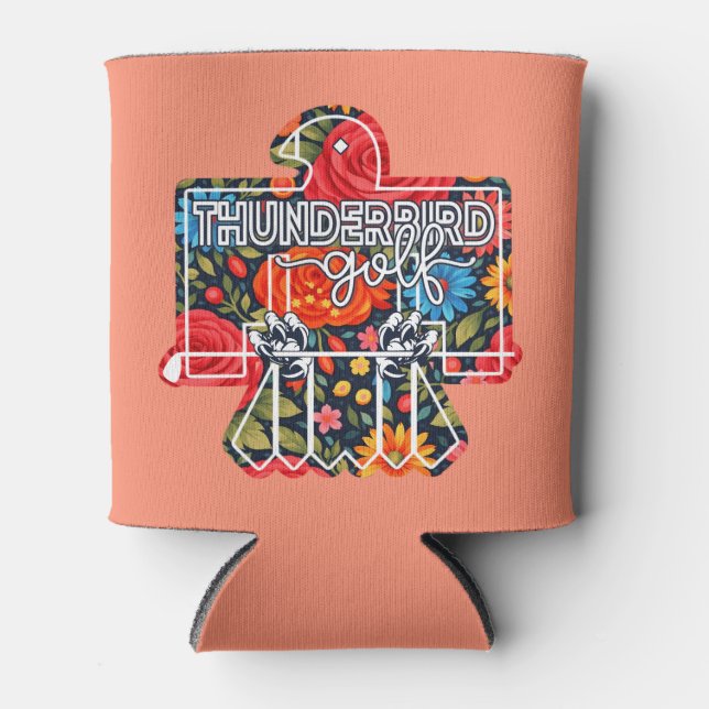 Rafraîchisseur Pour Canette TBIRD Navy Floral  (Devant)