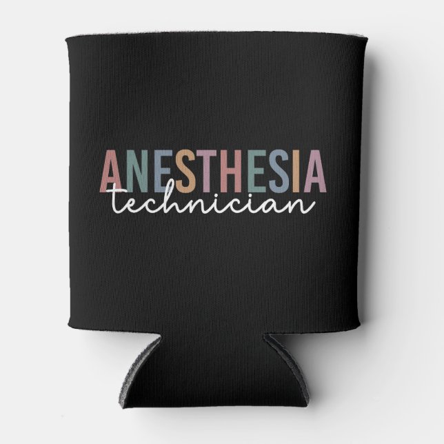 Rafraîchisseur Pour Canette Technicien d'anesthésie Technique d'anesthésie rét (Devant)