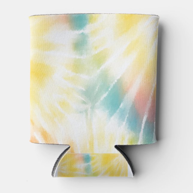 Rafraîchisseur Pour Canette teinture à cravate arc-en-ciel (Devant)