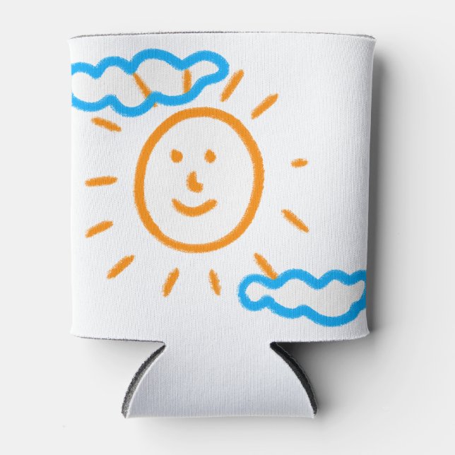 Rafraîchisseur Pour Canette Télécharger des enfants Dessiner Transformer des e (Devant)