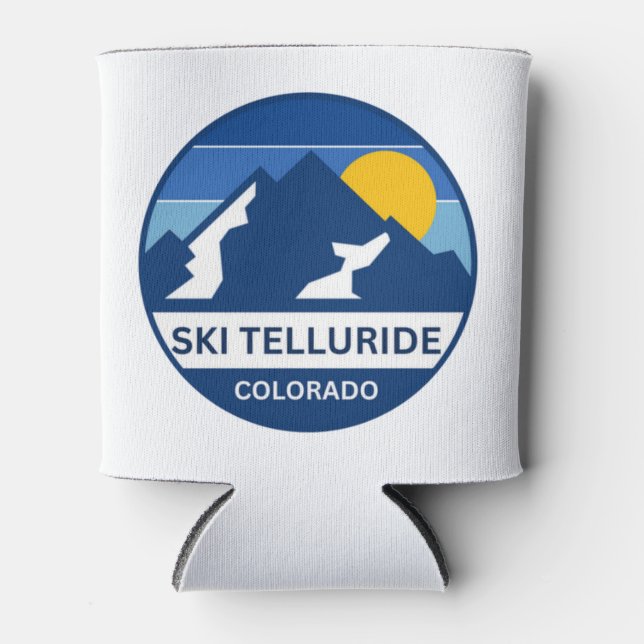 Rafraîchisseur Pour Canette Telluride Ski Colorado (Devant)