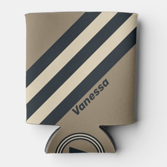 Rafraîchisseur Pour Canette Température rétrograde Désert Trois bandes avec no (Devant)