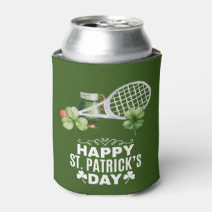 Rafraîchisseur Pour Canette Tennis St. Patrick's day pour joueur de tennis