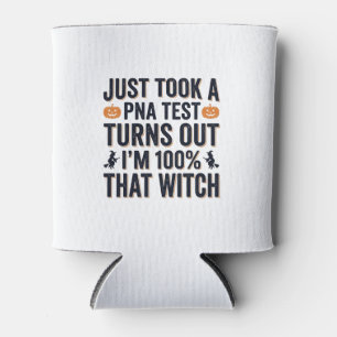 Rafraîchisseur Pour Canette Test de sorcière drôle Citation Halloween Design v