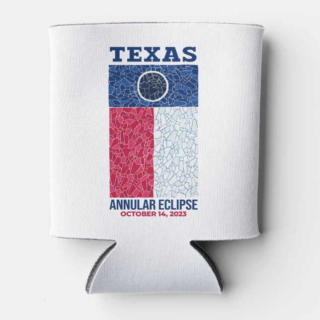 Rafraîchisseur Pour Canette Texas Annular Eclipse Can Cooler (Devant)