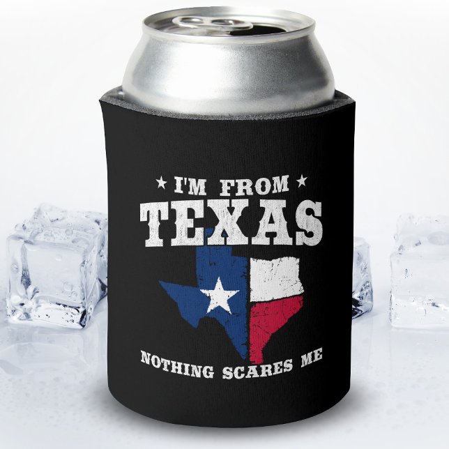 Rafraîchisseur Pour Canette Texas Pride - Texas Meme - Texas State Flag (Créateur téléchargé)