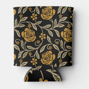 Rafraîchisseur Pour Canette textile indien : traditionnel floral sans soudure.