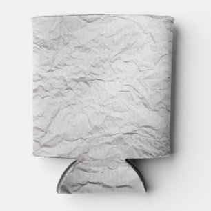 Rafraîchisseur Pour Canette Texture papier broyée, arrière - plan détaillé.
