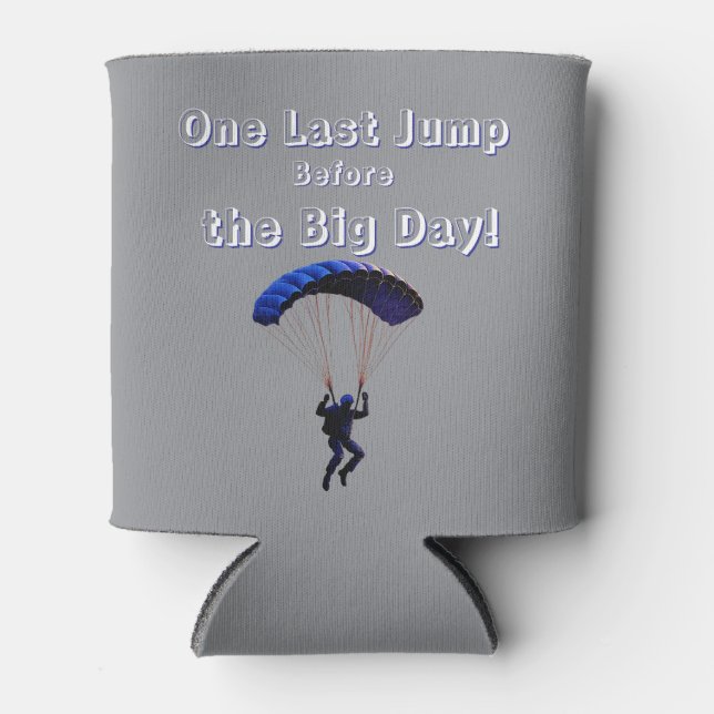 Rafraîchisseur Pour Canette Thème d'aventure drôle pour un enterrement de vie  (Devant)