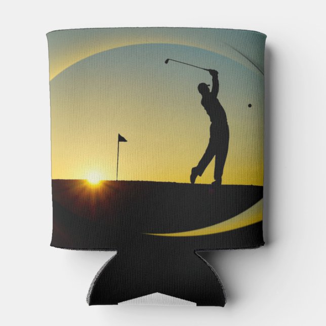 Rafraîchisseur Pour Canette Thème de golf Can Cooler - HAMbWG (Dos)