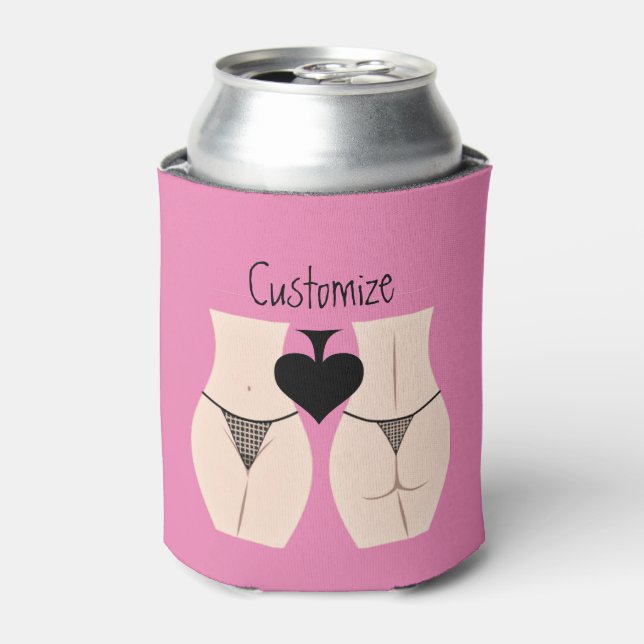 Rafraîchisseur Pour Canette Thong Panty Spade Thunder_Cove (Can devant)