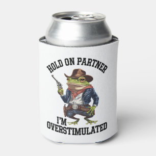 Rafraîchisseur Pour Canette Tiens-toi partenaire je suis cowboy grenouille sur