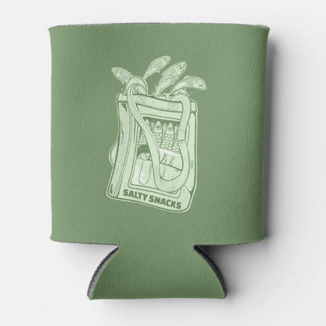 Rafraîchisseur Pour Canette Tin de sardines salé snack (Devant)