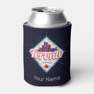 Rafraîchisseur Pour Canette Toronto Skyline Ontario Retro Canada Vintage