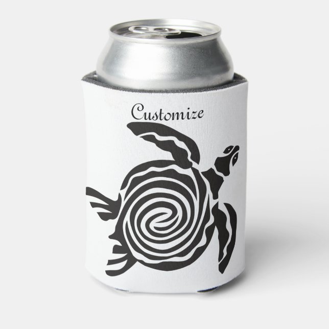 Rafraîchisseur Pour Canette Tortue de style tribal Thunder_Cove (Can Dos)