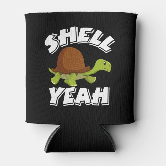 Rafraîchisseur Pour Canette Tortue Shell Yeah (Devant)