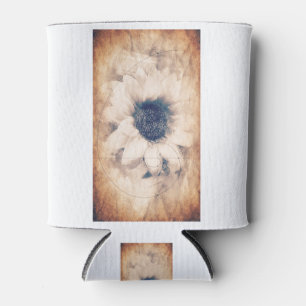 Rafraîchisseur Pour Canette Tournesol antique