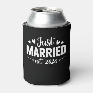 Rafraîchisseur Pour Canette Tout juste mariés Env 2026 Groupe de mariage Femme