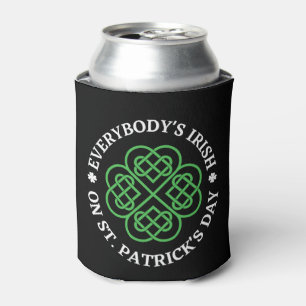 Rafraîchisseur Pour Canette Tout le monde est irlandais en Jour de la Saint Pa