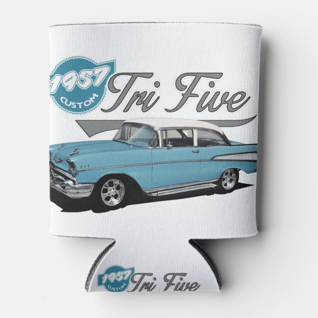 Rafraîchisseur Pour Canette Tri bleu cinq (Devant)