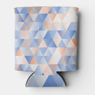 Rafraîchisseur Pour Canette Triangles bleus doux