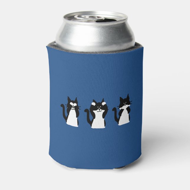 Rafraîchisseur Pour Canette Trois chatons sages (Can Dos)
