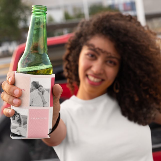 Rafraîchisseur Pour Canette Trois photos | Bonne Saint Valentin (Créateur téléchargé)