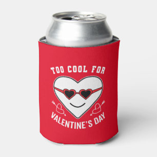 Rafraîchisseur Pour Canette Trop Cool pour la Saint Valentin Anti Celebration