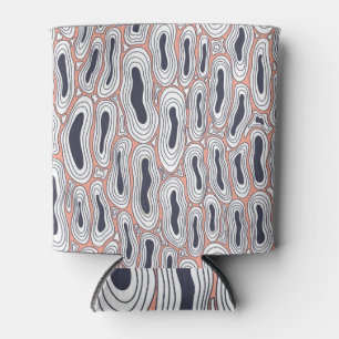 Rafraîchisseur Pour Canette Trous noirs : Motif Chaos Vintage.