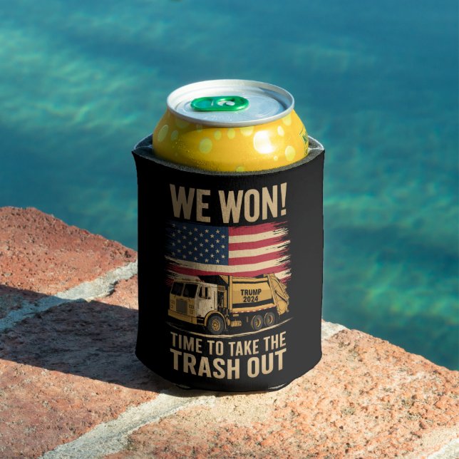 Rafraîchisseur Pour Canette Trump 2024 Nous avons gagné la victoire Victoire I (Piscine in situ)